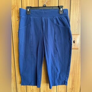 D and Co Active Navy Blue Capri Pants